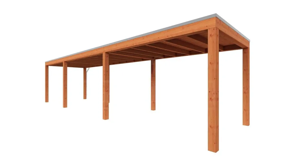 Veilige Betaling Trendhout Douglas Overkapping Palermo 775 x 250 cm