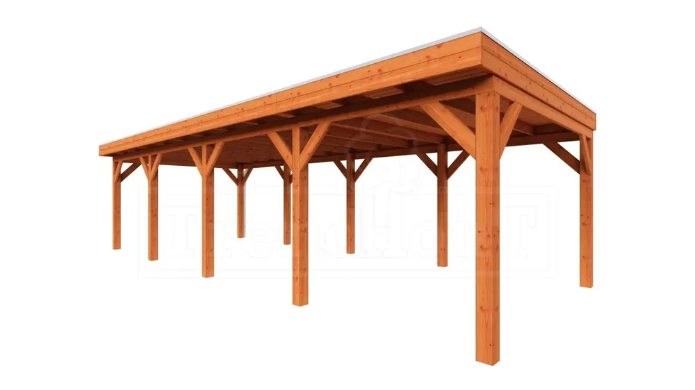 Voordeelprijs Trendhout Douglas Overkapping Mensa 980 x 400 cm
