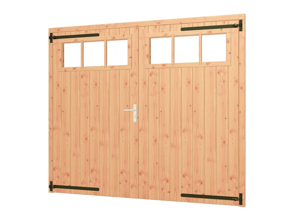 Betrouwbaar Trendhout Opgeklampte Dubbele Deur XL Met Bovenraam 254 x 217 cm (2540 x 2170 mm)