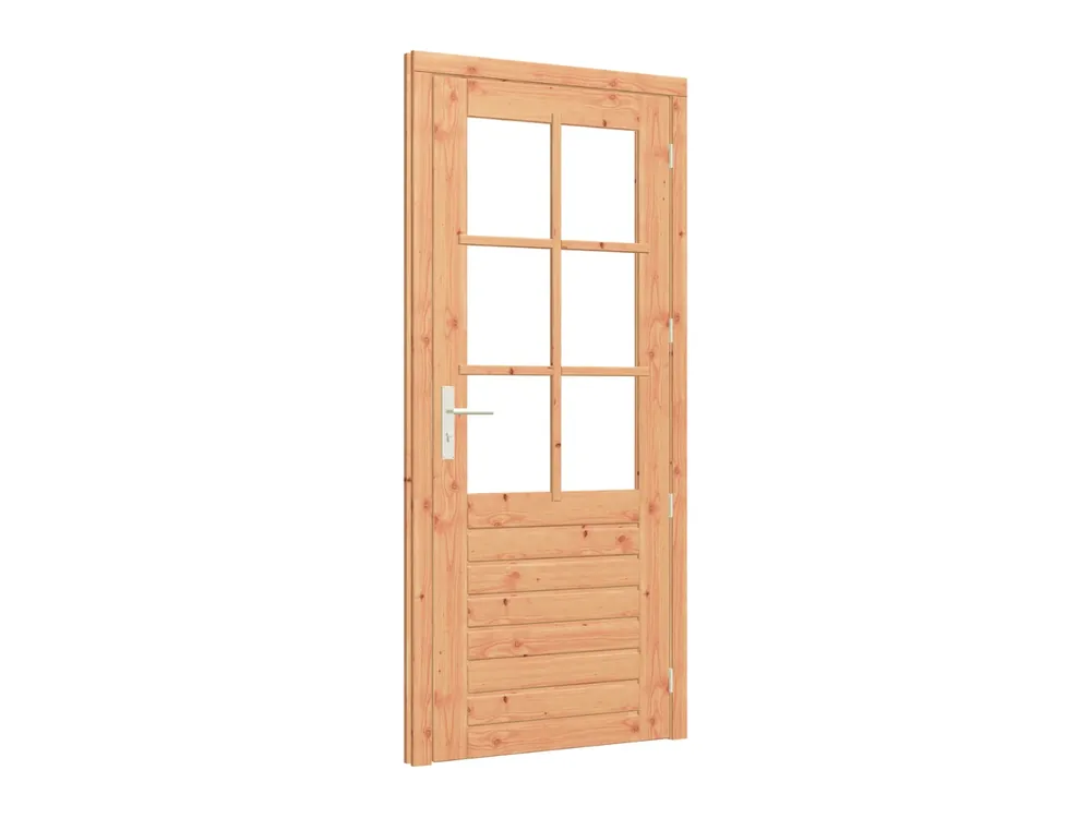 Tijdelijk Beschikbaar Trendhout Stapeldorpeldeur Enkele Deur Rechtsdraaiend 96.4 x 213.6 cm