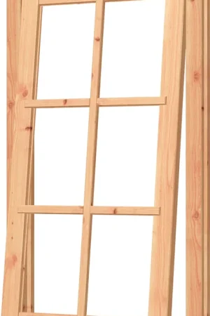Aanbieding Trendhout Uitzetraam met Kozijn 80.8 x 143 cm Onbehandeld