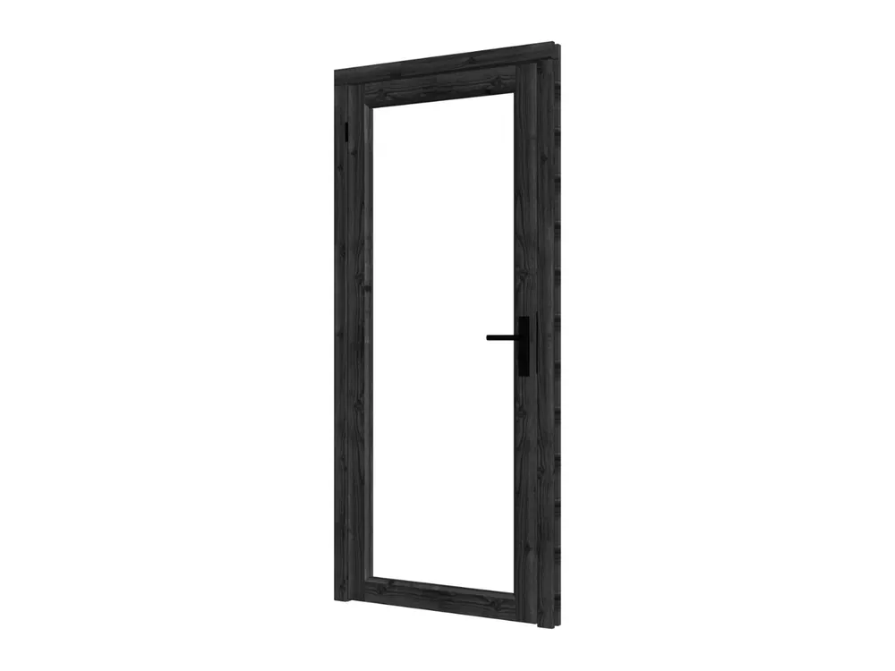 Meest Verkocht Trendhout Steel Look Enkele Deur 01 Linksdraaiend 96.4 x 213.6 cm