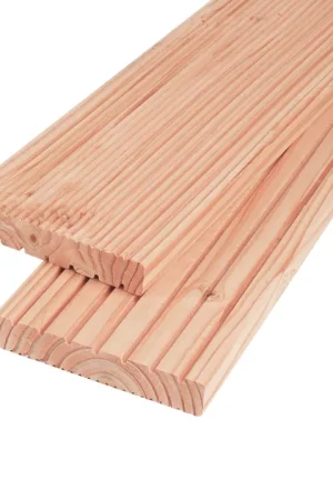 Douglas Vlonderplank 2.4 x 13.8 cm (24 x 138 mm) Kleurloos Geïmpregneerd - Lengte 300 cm Weekendaanbieding