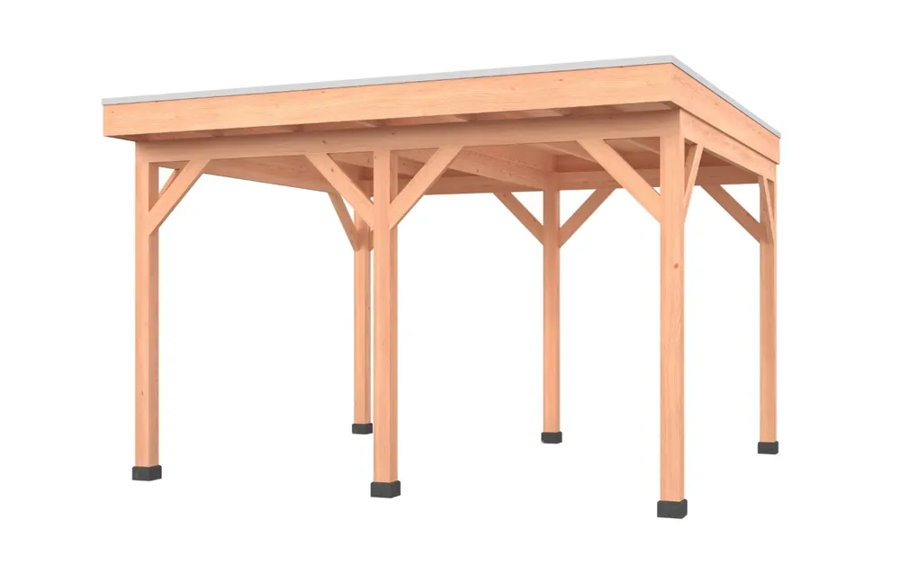 Douglas overkapping, 400 x 350, Westwood Comfort Direct Verzonden