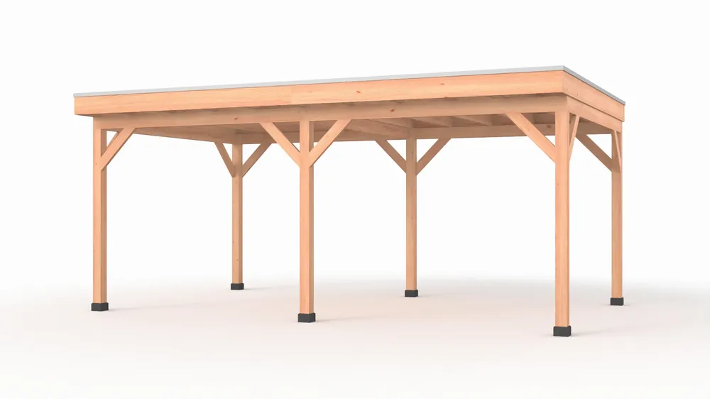 Op = Op Douglas overkapping, 600 x 350, Westwood Comfort