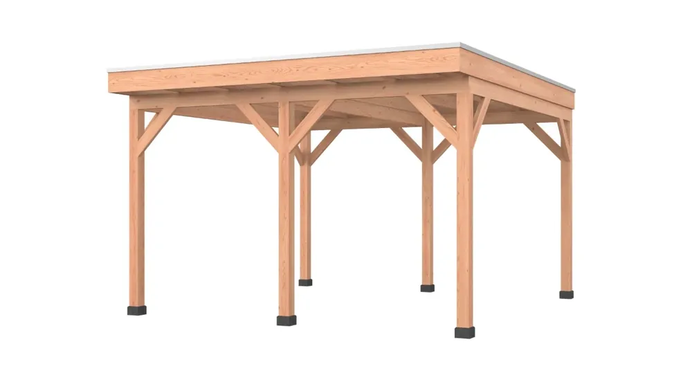 Tijdelijk Beschikbaar Douglas overkapping, 400 x 400, Westwood Comfort