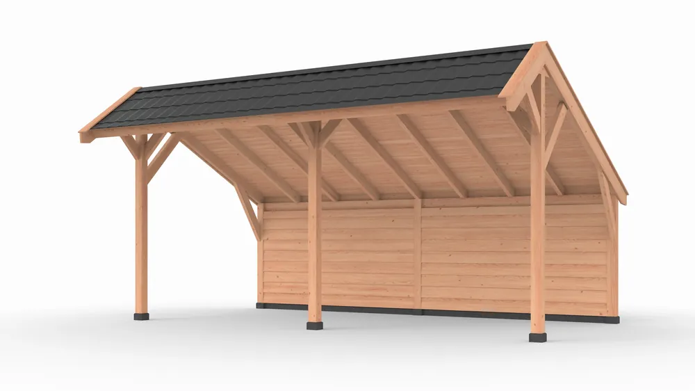 Douglas kapschuur, 600 x 300, met achterwand, Westwood Comfort Voordeelprijs