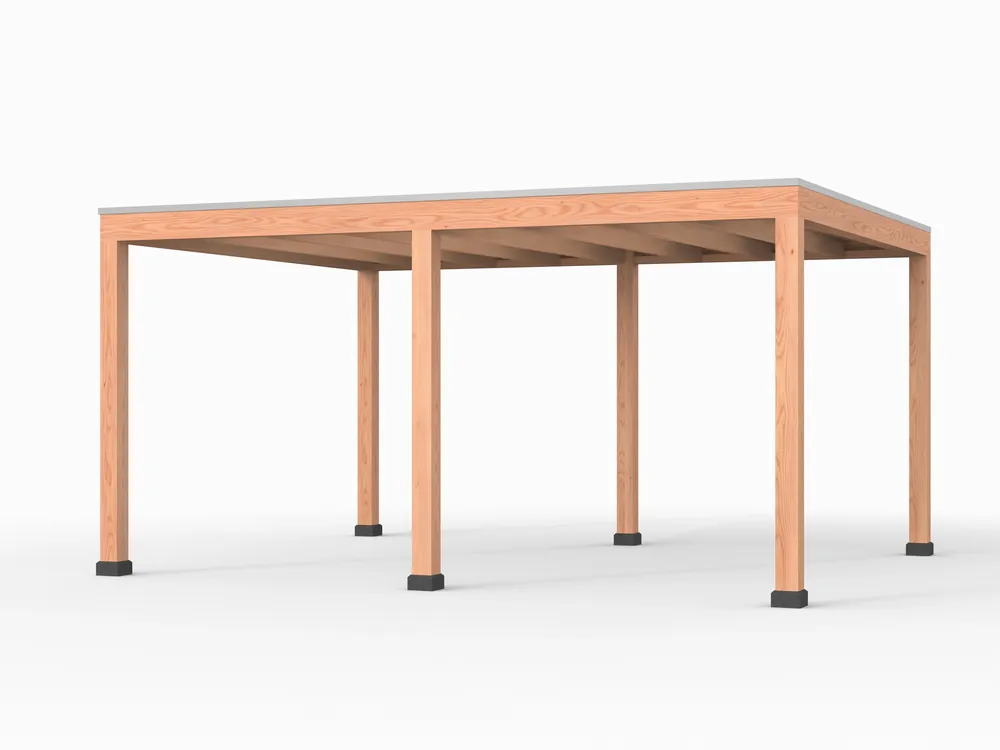 Douglas overkapping, 500 x 400, Westwood Elegant Laatste Versie