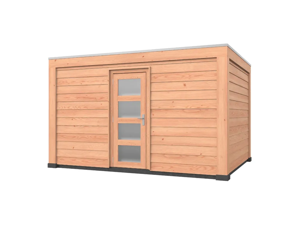 Douglas overkapping, 400 x 300, met schuur, Westwood Modern Goedkoop