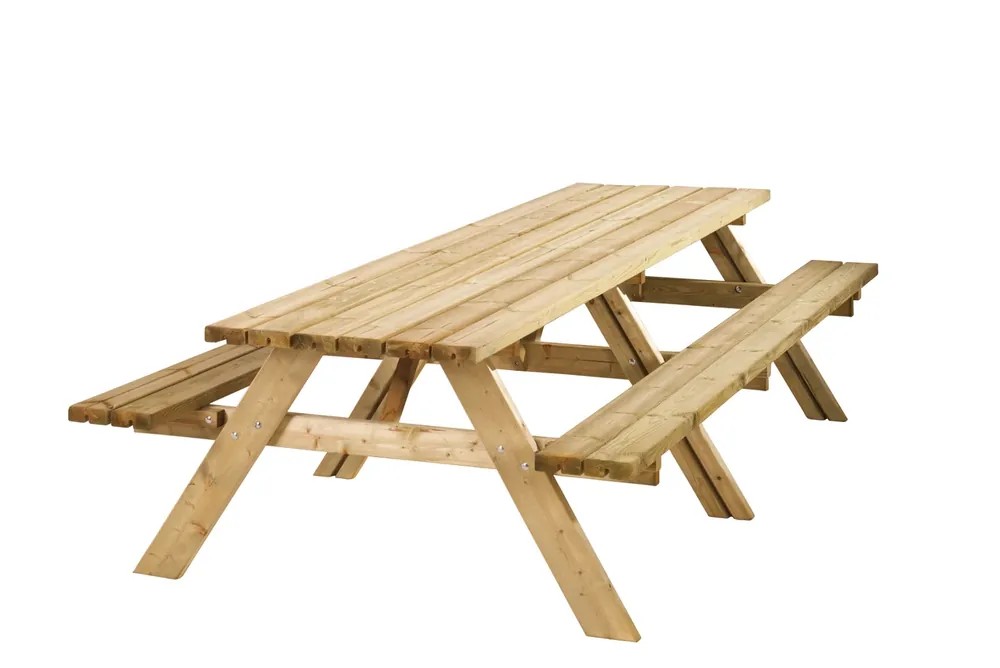 Picknicktafel Harrie Groen Geïmpregneerd - Lengte 300 cm Betaalbaar