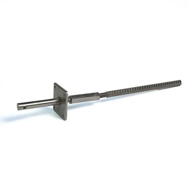 Dagaanbieding Paaldrager Verstelbaar Met Pen 11 x 11 cm Grijs Verzinkt