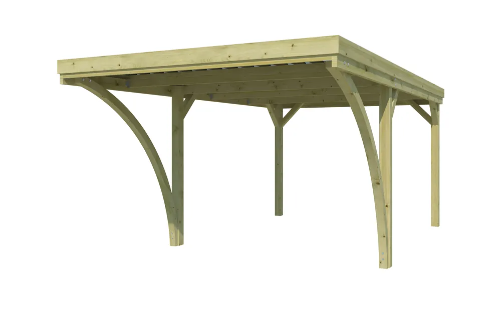Alleen Vandaag Woodlands Carport Q-Line Lido 307 x 552 cm