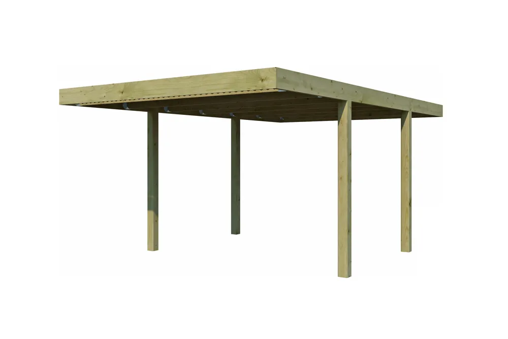 Woodlands Carport Q-Line QB 307 x 554 cm Exclusieve Aanbieding