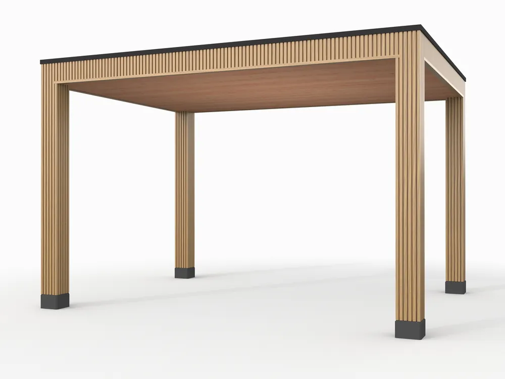 Douglas overkapping, 400 x 300, Westwood Rhombus Red Cedar Direct Verzonden