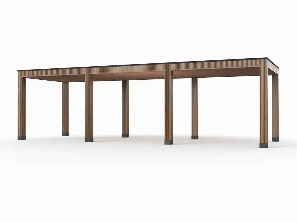 Beste Prijs Douglas overkapping, 900 x 300, Westwood Rhombus Teak