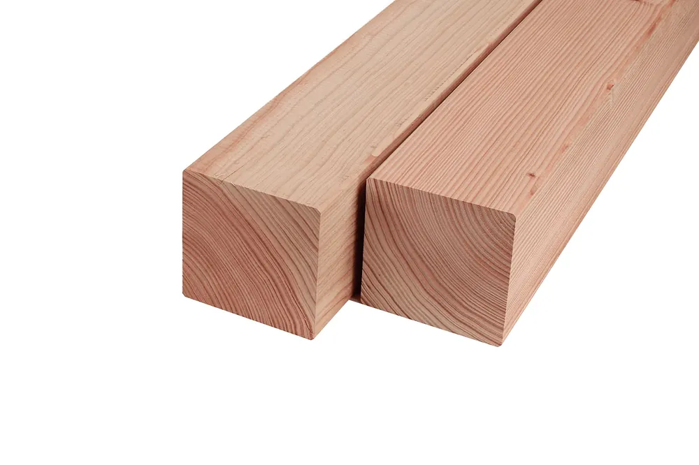 Exclusieve Aanbieding Douglas Paal 14 x 14 cm (140 x 140 mm) Geschaafd Duplo Verlijmd - Lengte 240 cm