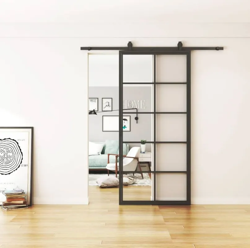 Stalen schuifdeur 10 vaks – Helder glas Bestseller