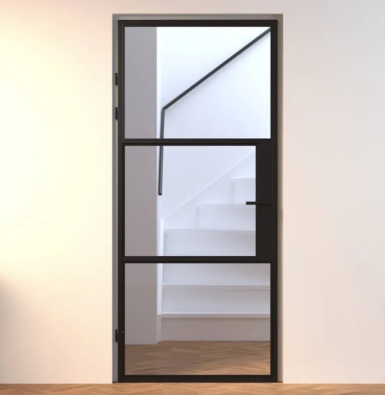 Favoriet Aluminium binnendeur Maia Zwart Stomp