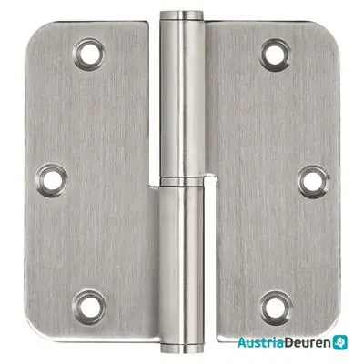 Austria Bladpaumelle Scharnier RVS 89×89 Nieuw