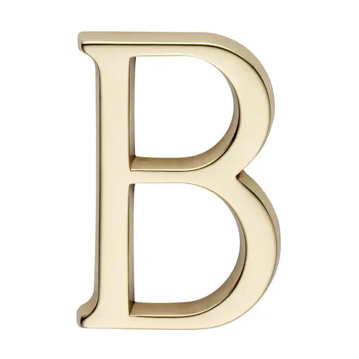 Huisletter B MESSING Aanbieding