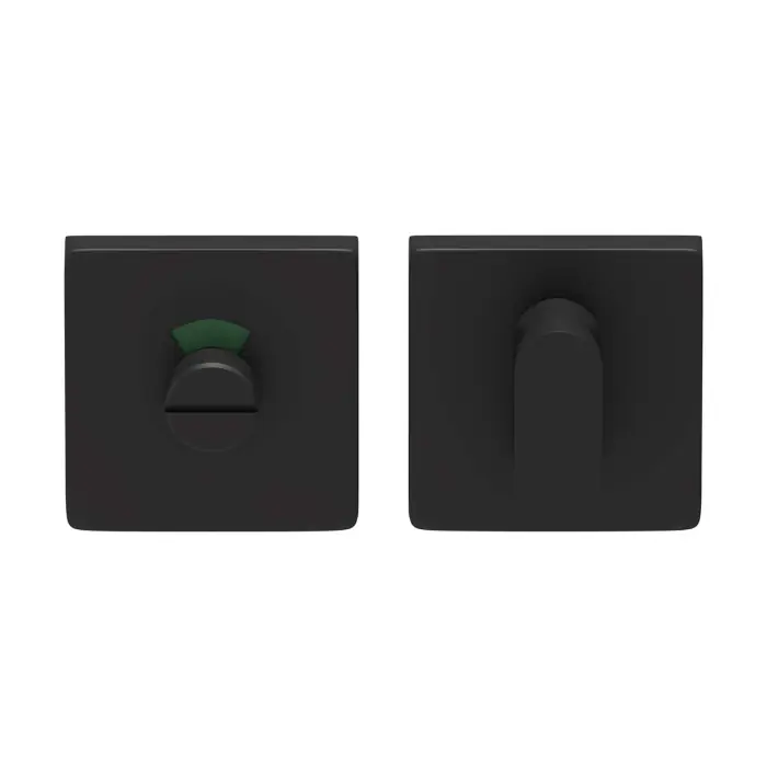 Snelle Levering Toiletgarnituur quadrate regular ZWART