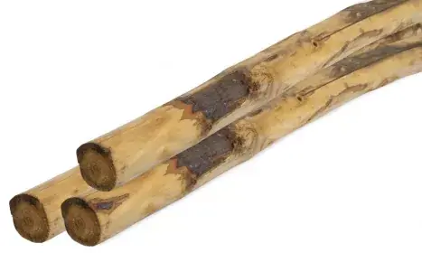 Kastanjepaal geschild, gepunt, niet gekruind ø10-12 x 300 cm P021382 Aanbieding