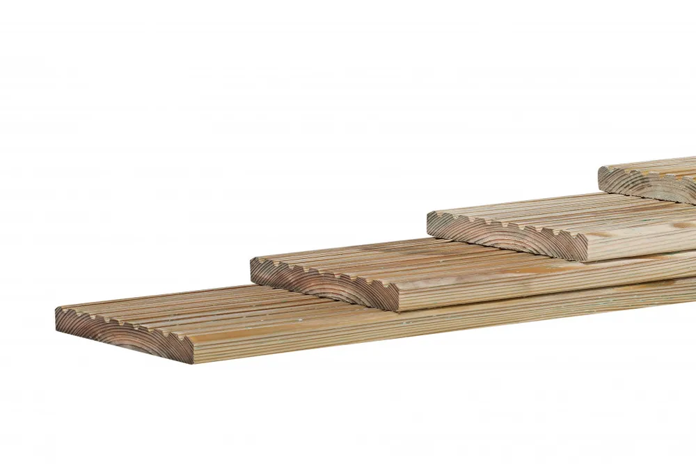 Uitverkoop Douglas planken fijnbezaagd geimpregneerd 32x200