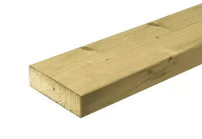 Weekendaanbieding Ribben rode noorse grenen geimpregneerd 45x120/4500