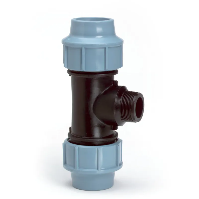 Nu Kopen Tyleen T-stuk x buitendraad 32mm x 1/2" x 32mm - Unidelta