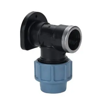Tyleen muurplaat 20mm x 1/2" - Unidelta PE koppeling Populair