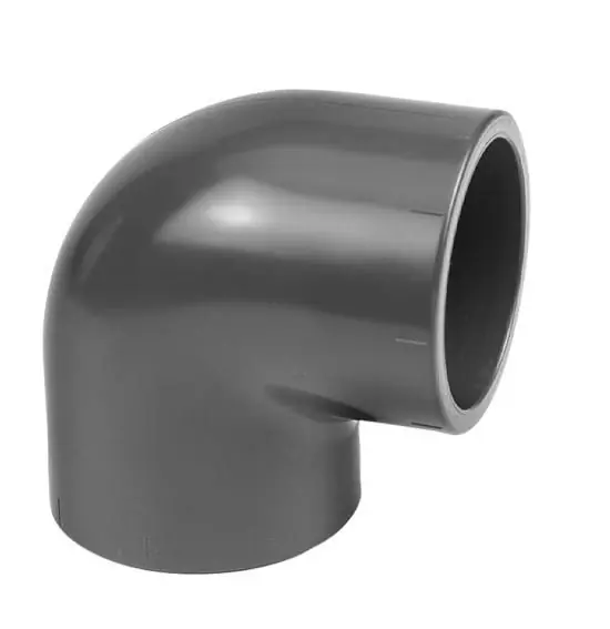 PVC verloopknie 90 graden 50x 50/40 Populair