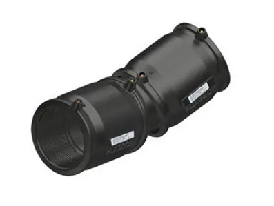 Uitverkoop Plasson elektrolas flexibele koppeling 125 mm / 0-24 graden