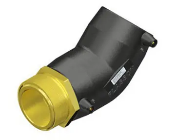 Bestel Nu Plasson elektrolas overgangsknie 32 mm x ¾" - 45° bu.dr.
