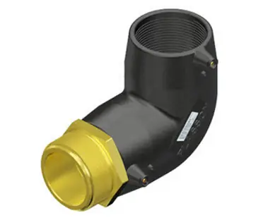 Laatste Versie Plasson elektrolas overgangsknie 32 mm x 1½" - 90° bi.dr.