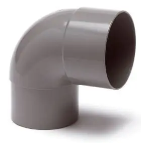 Premium PVC HWA bocht 87,5 graden 70 mm mof/spie/verjongd spie