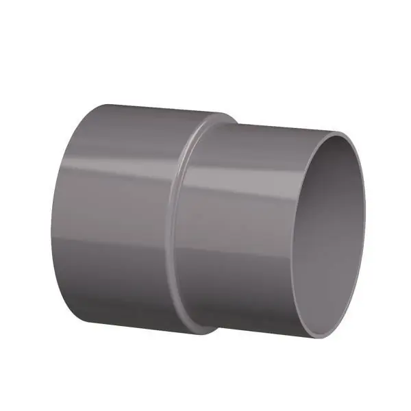 Rechtstreeks Van De Fabrikant PVC HWA lijmmof 70 mm (verjongd spie)