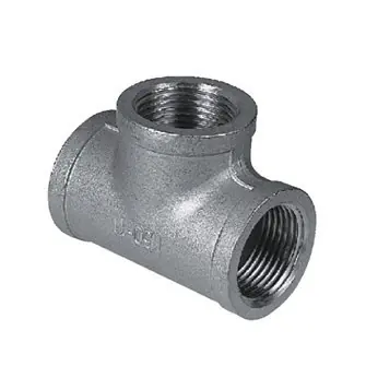 Merkproduct RVS T-stuk 1" x 3/4" x 1" 90 graden
