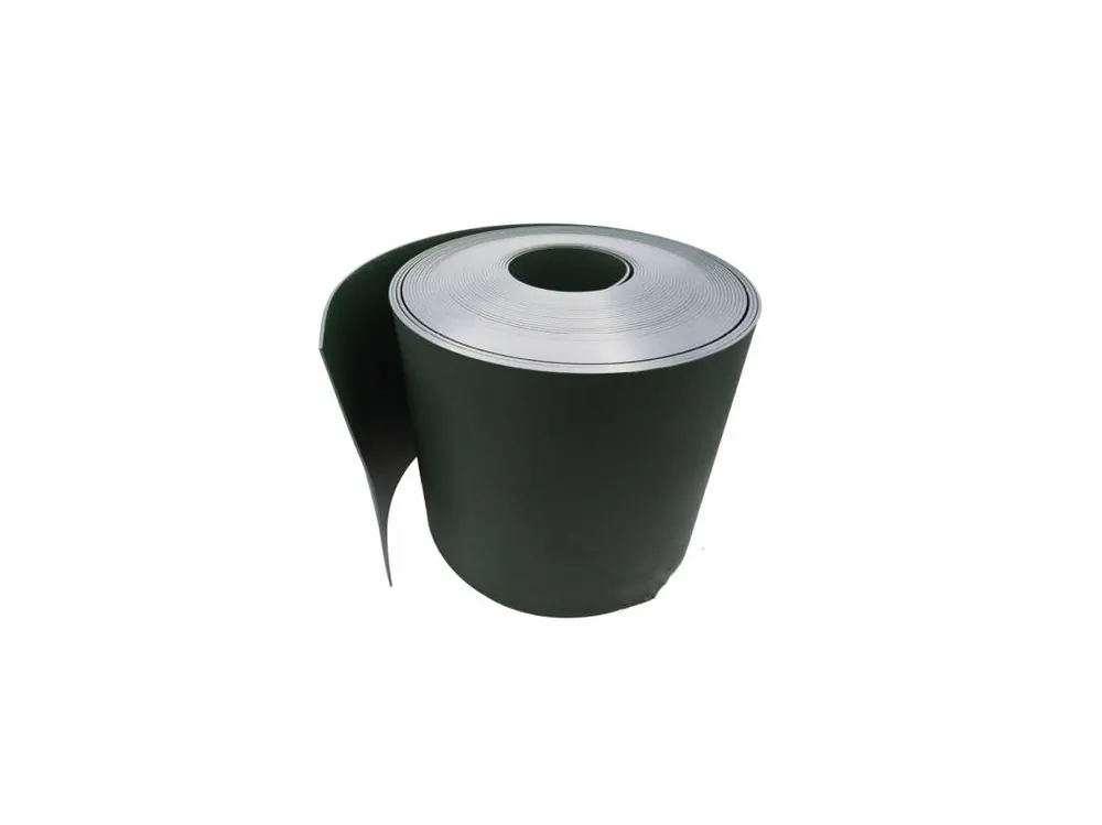Premium Gietrand groen HDPE 2 mm 30 cm breed 25 meter rol