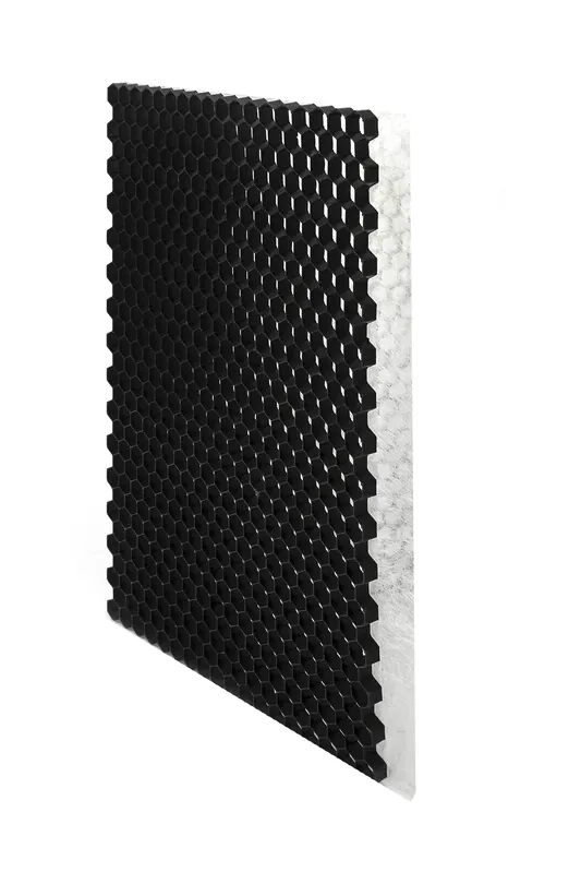 Aanbieding Grindplaat zwart ECCOgravel 120 x 80 x 3 cm Met worteldoek