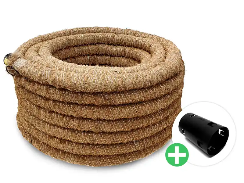 Veilige Betaling Drainage kokos Ø 50 mm 25 meter Drainage specialist
