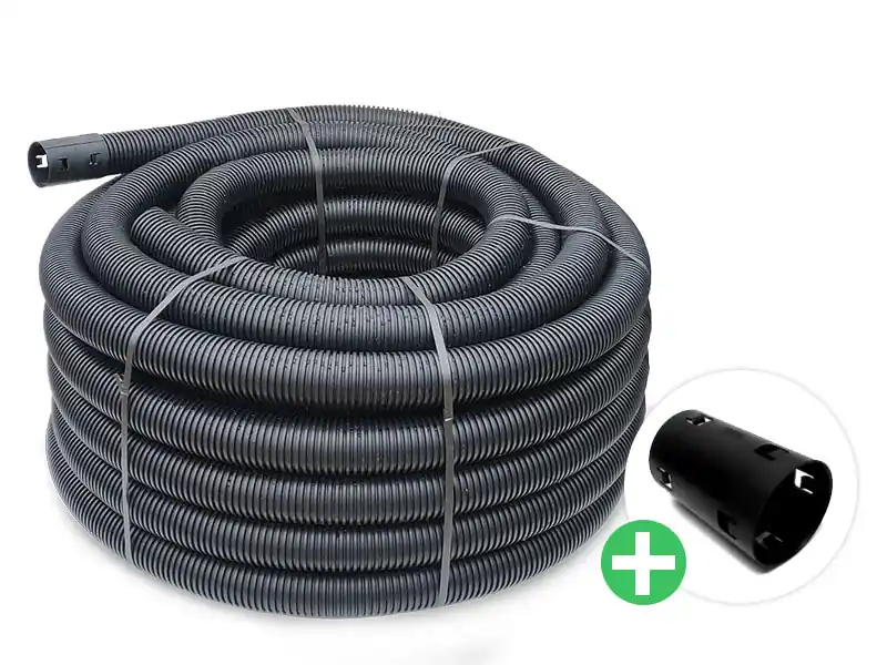 Drainage kaal blind Ø 50 mm 50 meter Drainage specialist Op = Op