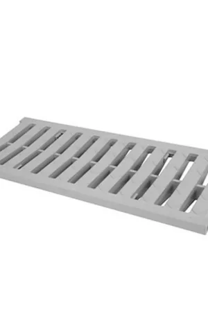Exclusieve Aanbieding Nicoll Connecto 200 PVC grijs sleufrooster 50 x 19,9 x 3,9 cm