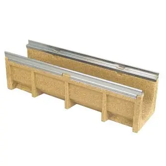 Hoge Kwaliteit Anrin KE-200 lijngoot zonder rooster 100 x 26,4 x 29 cm