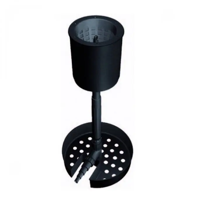 AquaForte drijvende skimmer op standaard 200 mm, H = 63 cm Bestel Nu