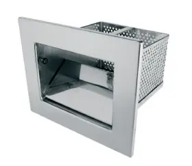 Skimmermand voor A-201 / A-202 skimmers incl. voorplaat. Aanbieding