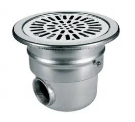 Ronde zwembad bodemput RVS 2‘‘ uitgang max. 13 m³/u Lage Prijs