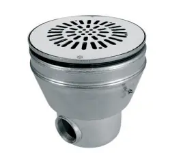 Ronde zwembad bodemput RVS 2‘‘ uitgang max. 13 m³/u Actieprijs