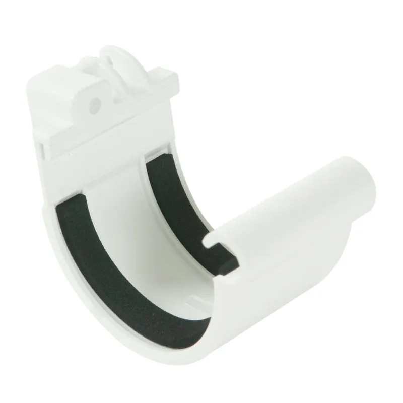 Betrouwbaar PVC mastgoot verbindingstuk 70 mm, Wit, Nicoll