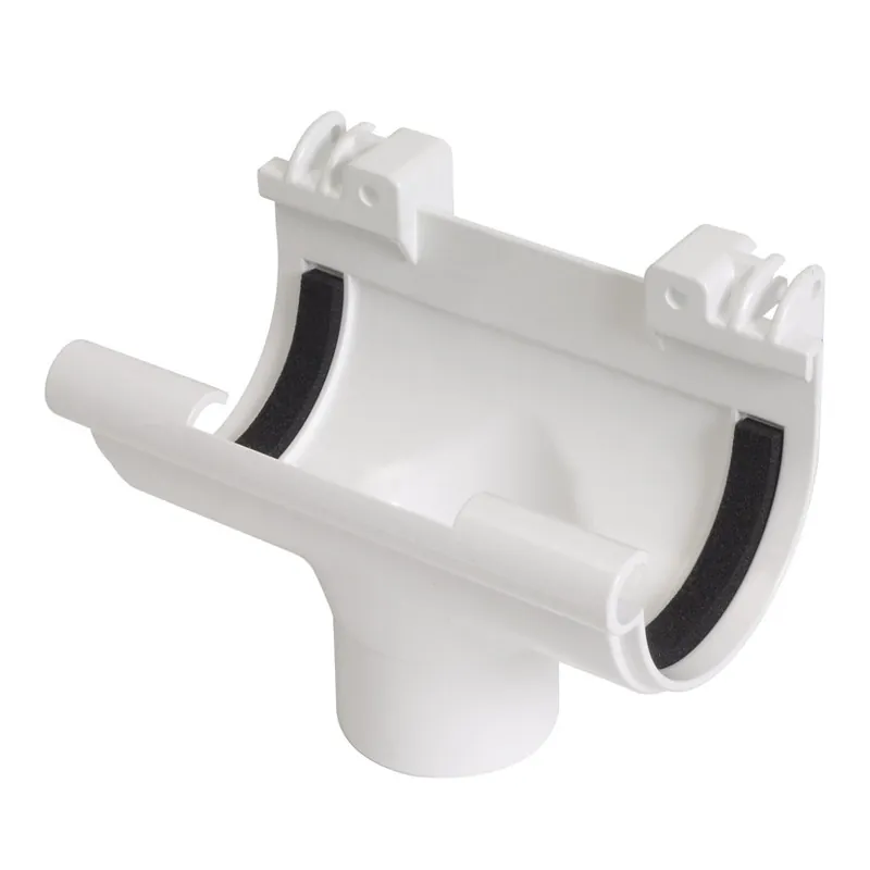 Lage Prijs PVC mastgoot gootuitloop 70 mm x 50 mm, Wit, Nicoll