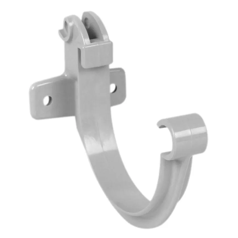 Nu Kopen PVC mastgoot gootbeugel 70 mm, Grijs, Nicoll